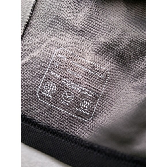 J.Crew Performance Half Zip Pullover COOLMAX Technology Black BW405 Size M NWT - Picture 6 of 12